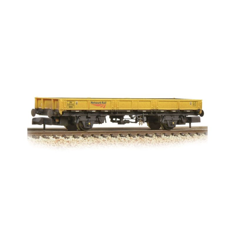 377-731A N Gauge 31.5t SPA Open Wagon Network Rail Yellow Weathered