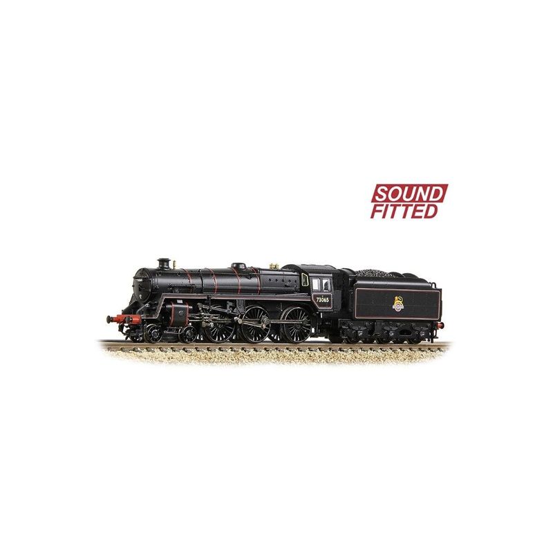 372-730SF N Gauge 5MT 73065 BR Lined Early Black BR1C Tender (DCC-Sound)