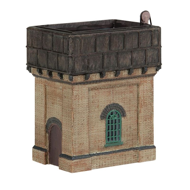 42-0003G N Gauge Brick Base Water Tower Green