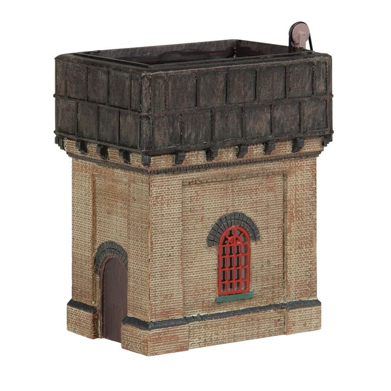 42-0003R N Gauge Brick Base Water Tower Red