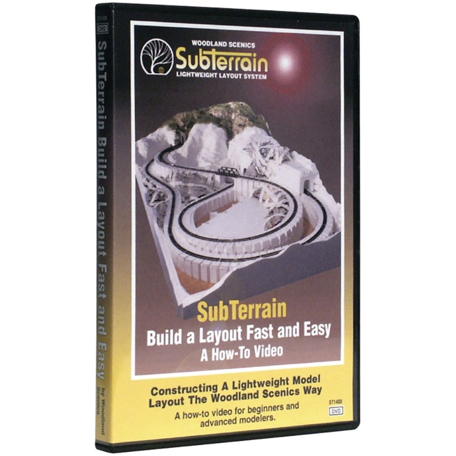 ST1400 Woodland Scenics Subterrain Video DVD