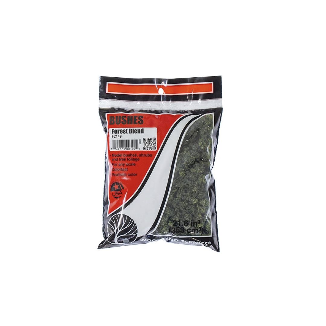 FC149 Woodland Scenics Bushes Forest Blend