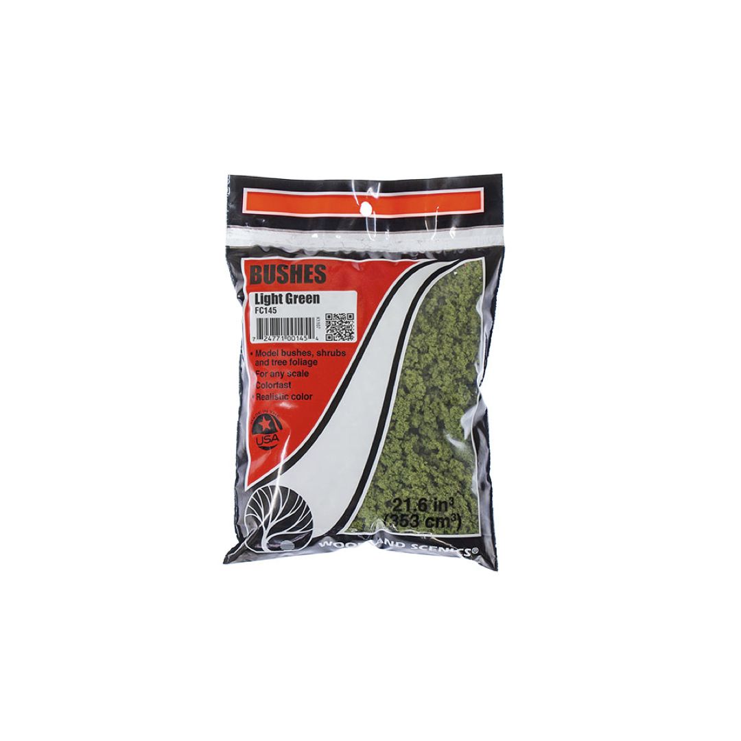 FC145 Woodland Scenics Bushes Light Green