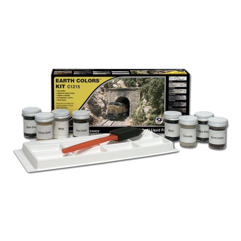 C1215 Woodland Scenics Earth Colours Kit