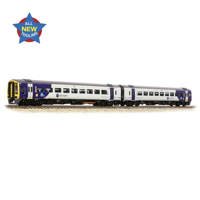371-858A N Gauge Class 158 2-Car DMU 158861 Northern