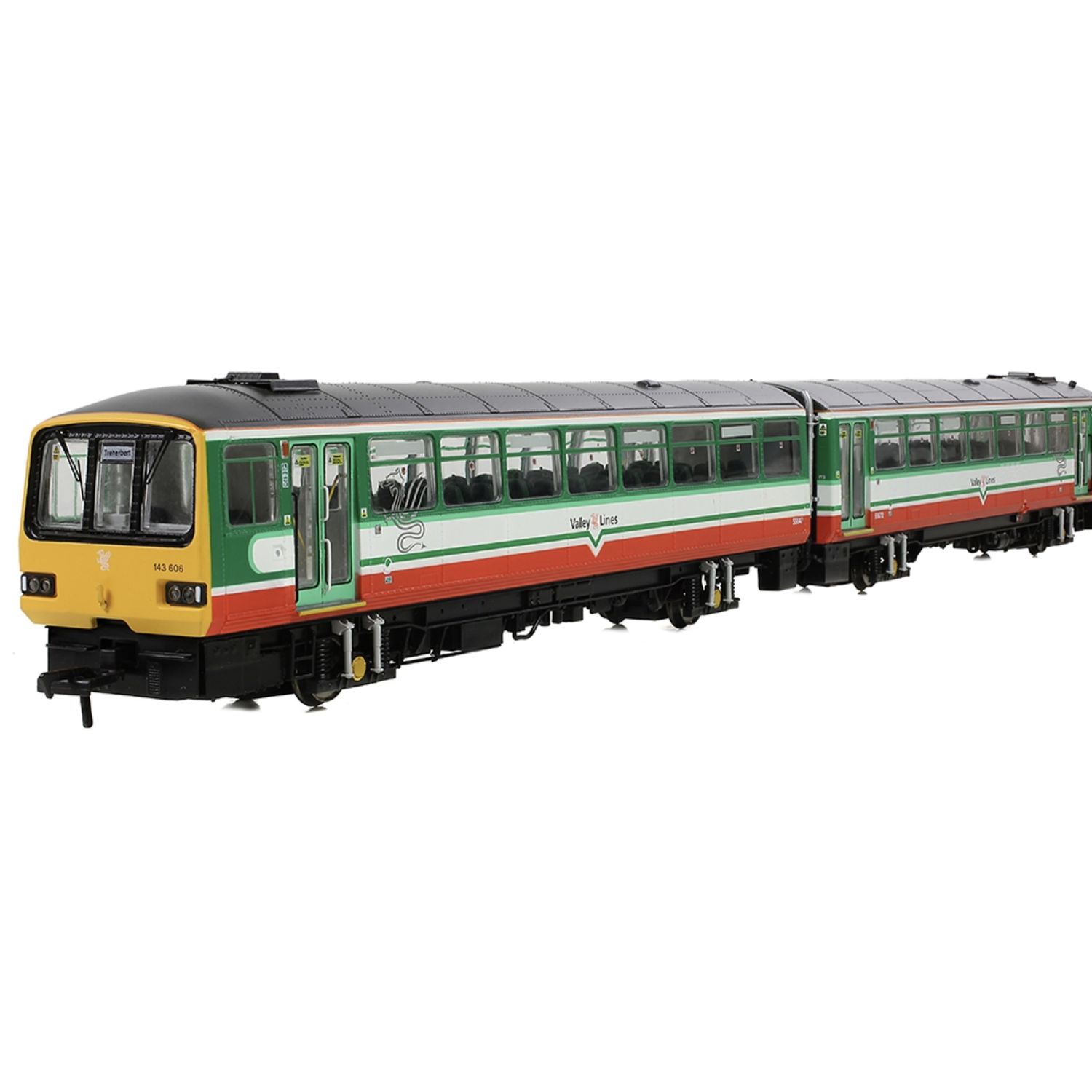E83026 OO Gauge Class 143 2-Car DMU 143606 Valley Lines
