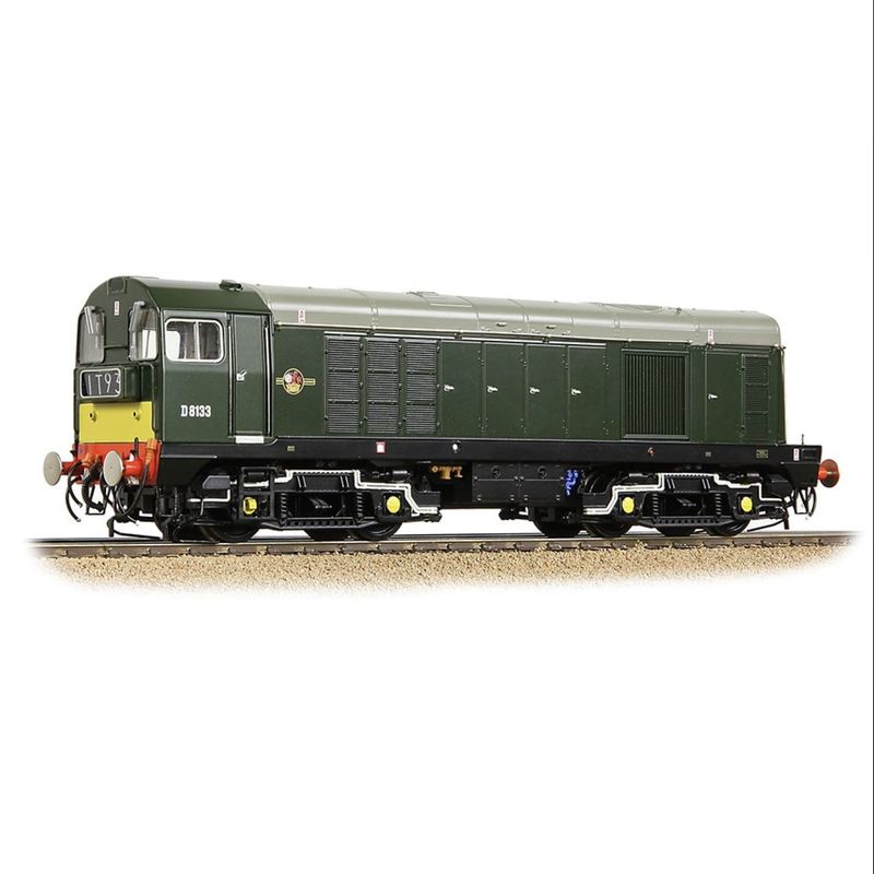 35-353 OO Gauge Class 20/0 Headcode Box D8133 BR Green (Small Yellow Panels)