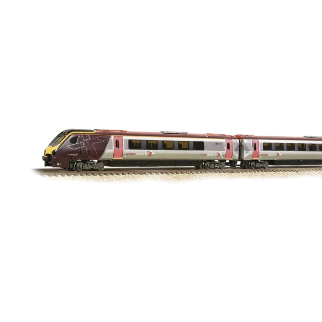 371-679 N Gauge Class 220 4-Car DEMU 220009 Arriva Cross Country