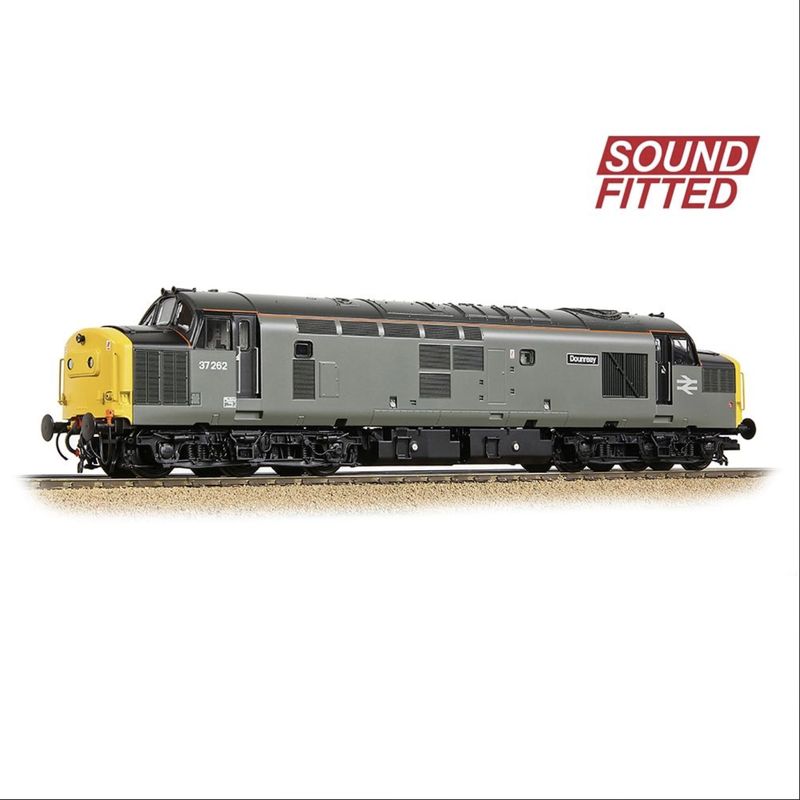 35-311SF Class 37/0 Centre Headcode 37262 &#39;Dounreay&#39; BR Engineers Grey