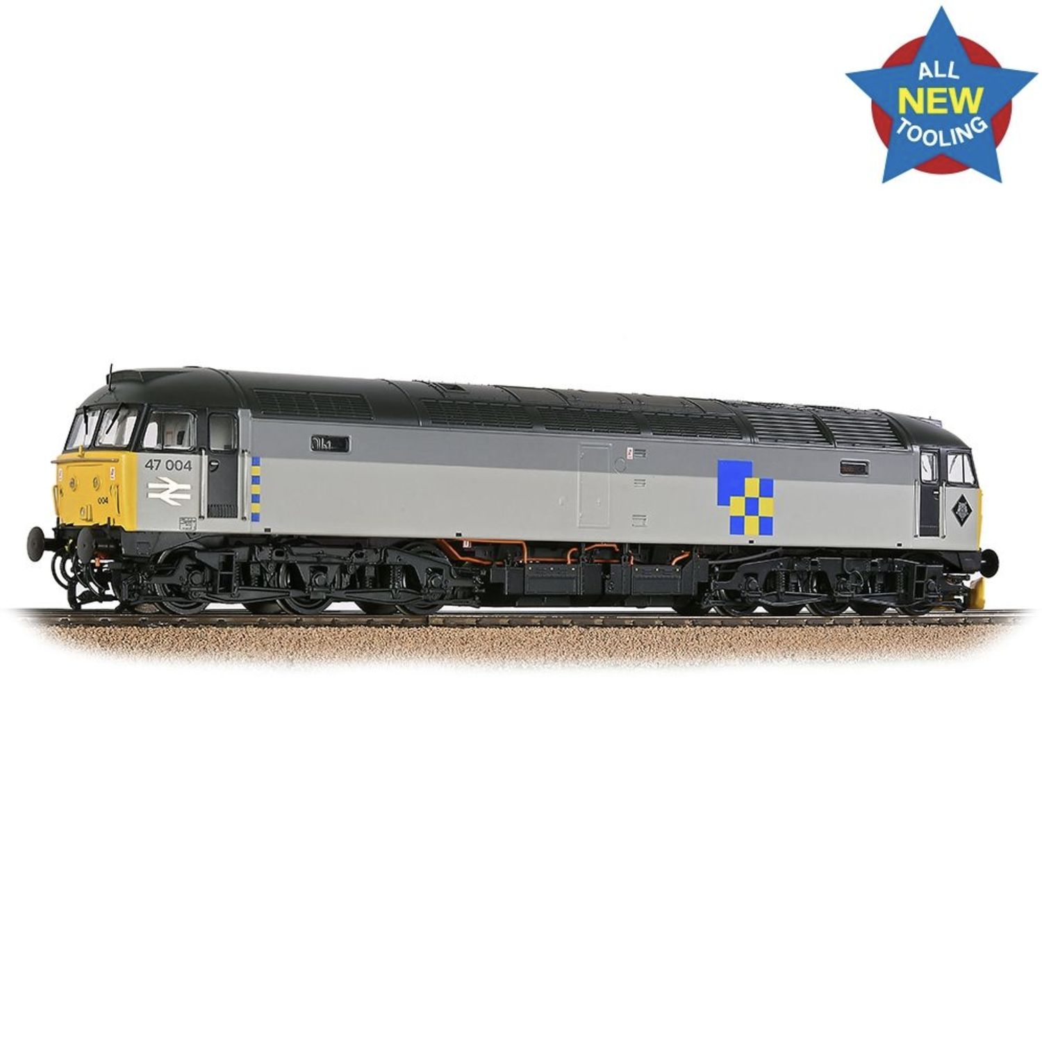 35-418 Class 47/0 47004 BR Railfreight Construction Sector