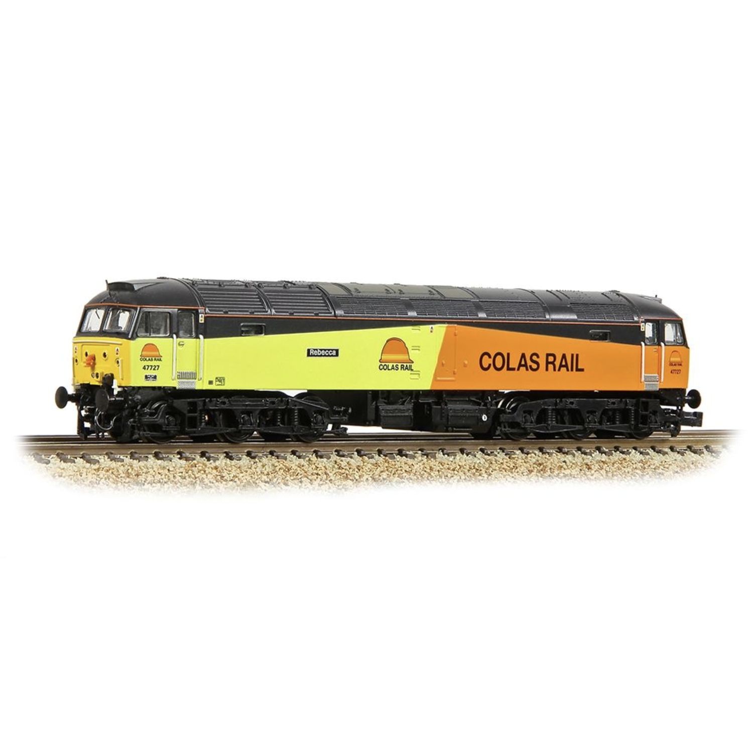 372-261 N Gauge Class 47/7 47727 &#39;Rebecca&#39; Colas Rail