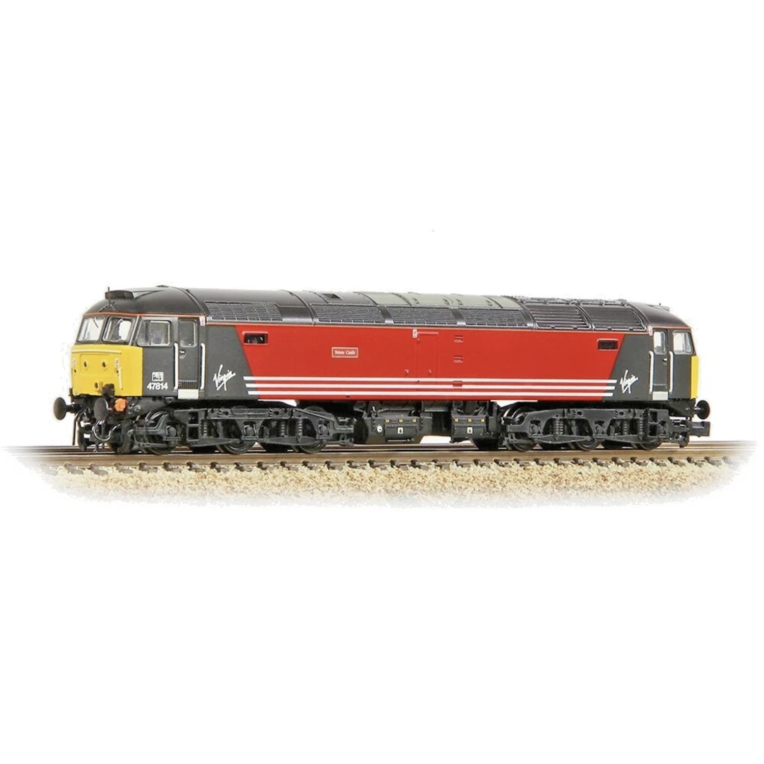 372-260 N Gauge Class 47 47814 &#39;Totnes Castle&#39; Virgin