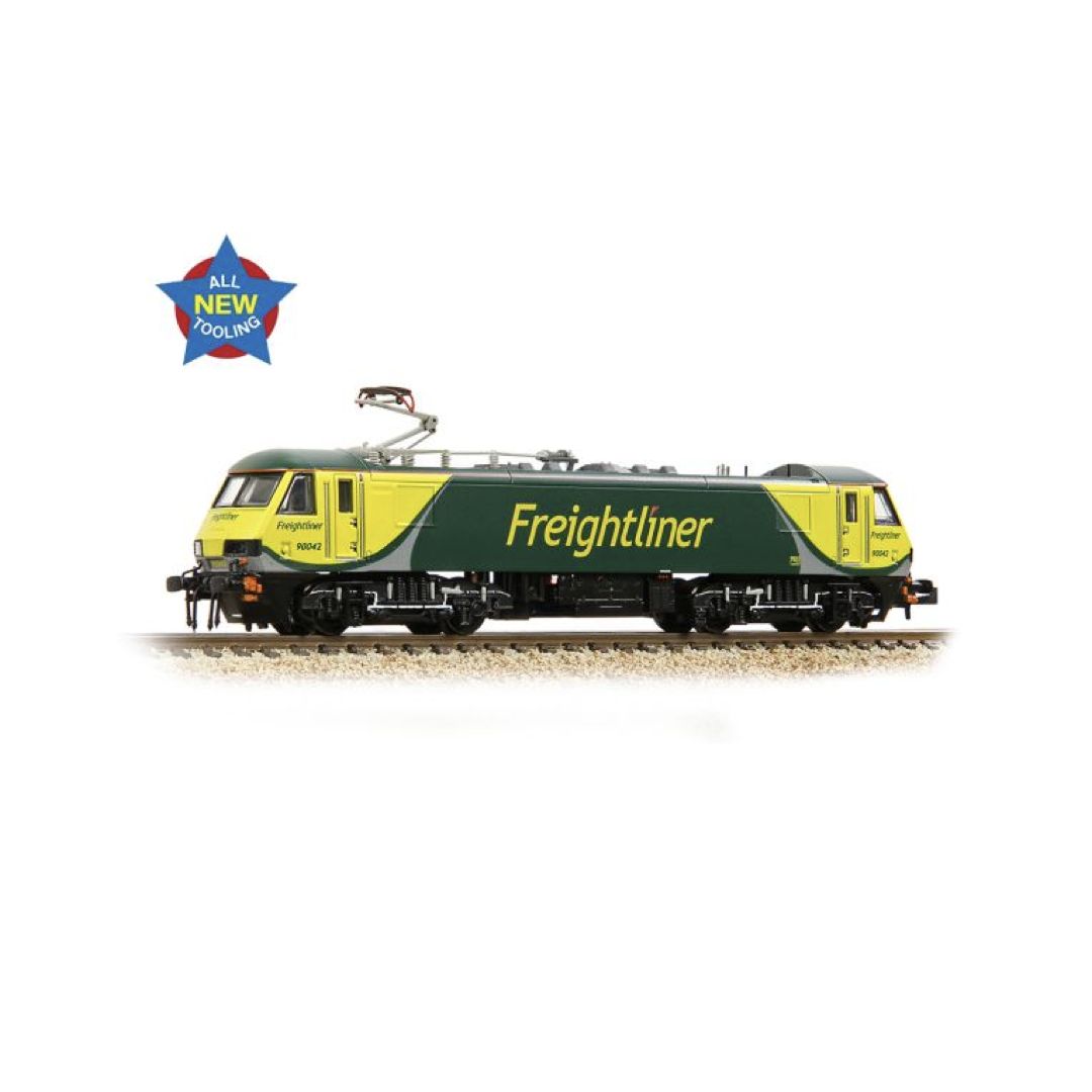 371-790SF N Gauge Class 90/0 90042 Freightliner &#39;PowerHaul&#39; Sound Fitted