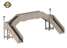 RATIO517 CONCRETE FOOTBRIDGE OO GAUGE