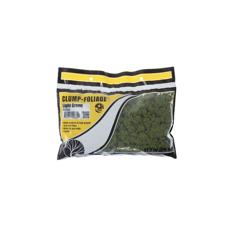FC682 Woodland Scenics Clump Foliage Light Green
