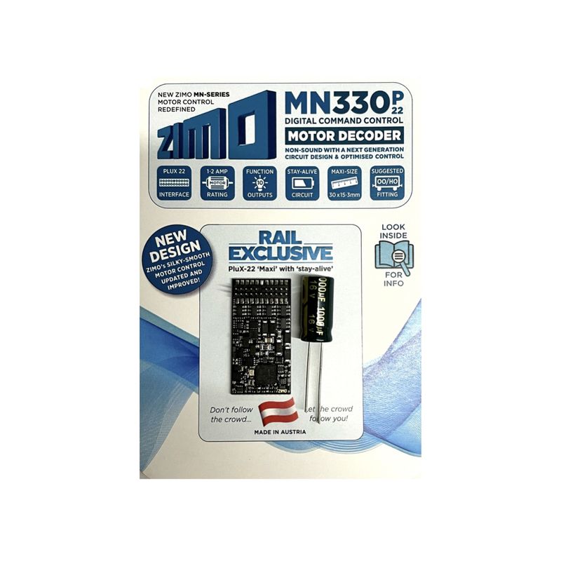 Zimo MN330 Plux 22 Motor Decoder
