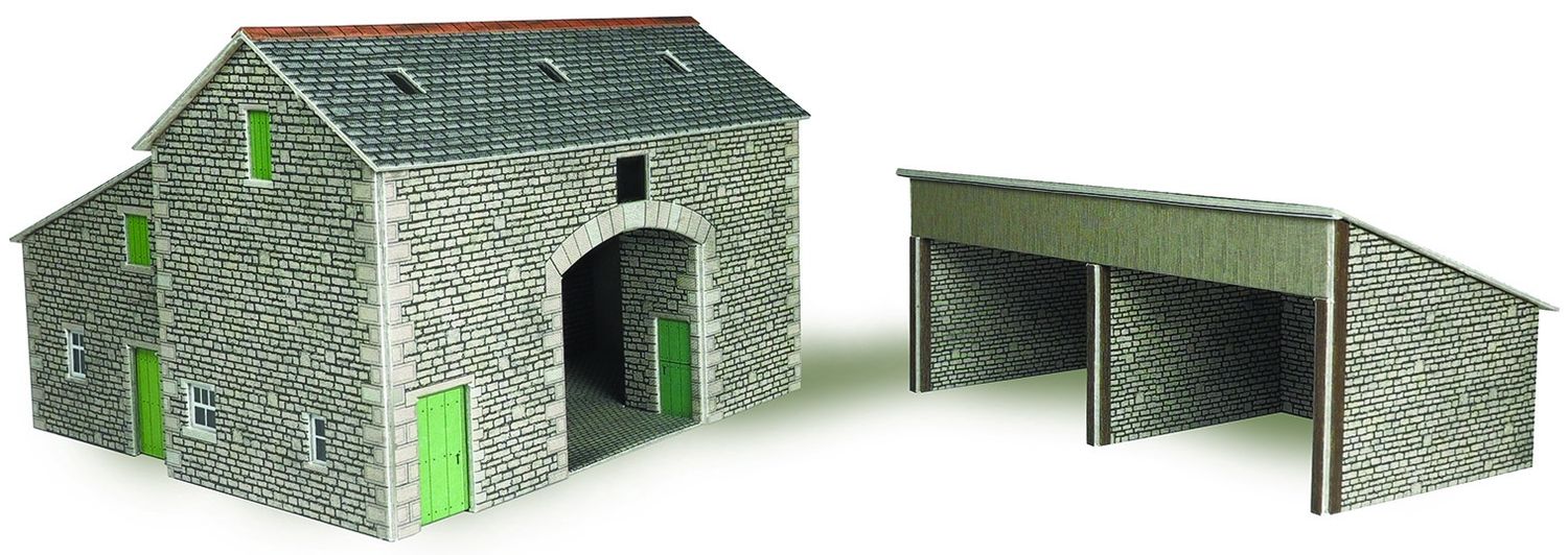 PO251 MANOR FARM BARN OO GAUGE