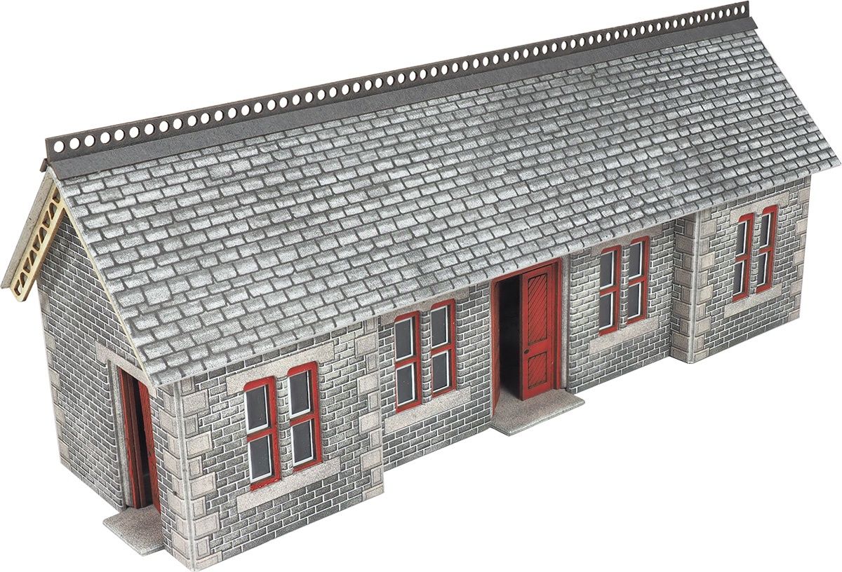 PO334 SETTLE/CARLISLE STATION SHELTER OO GAUGE