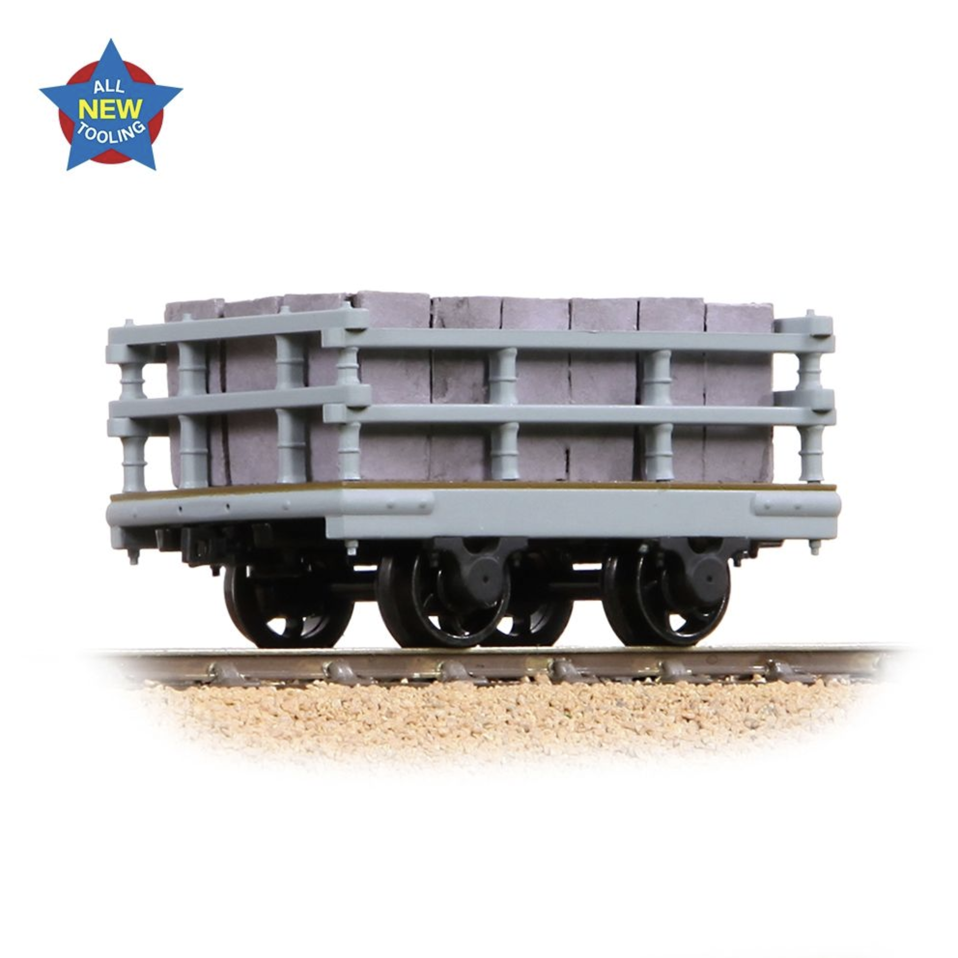 Bachmann 73-027 NG7 Dinorwic Slate Wagon with sides Grey [WL] img