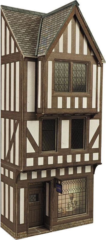 PO421 LOW RELIEF TIMBER FRAMED SHOP OO GAUGE