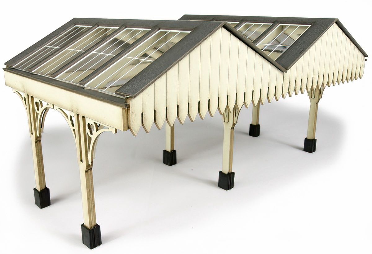 PO340 PLATFORM CANOPY OO GAUGE