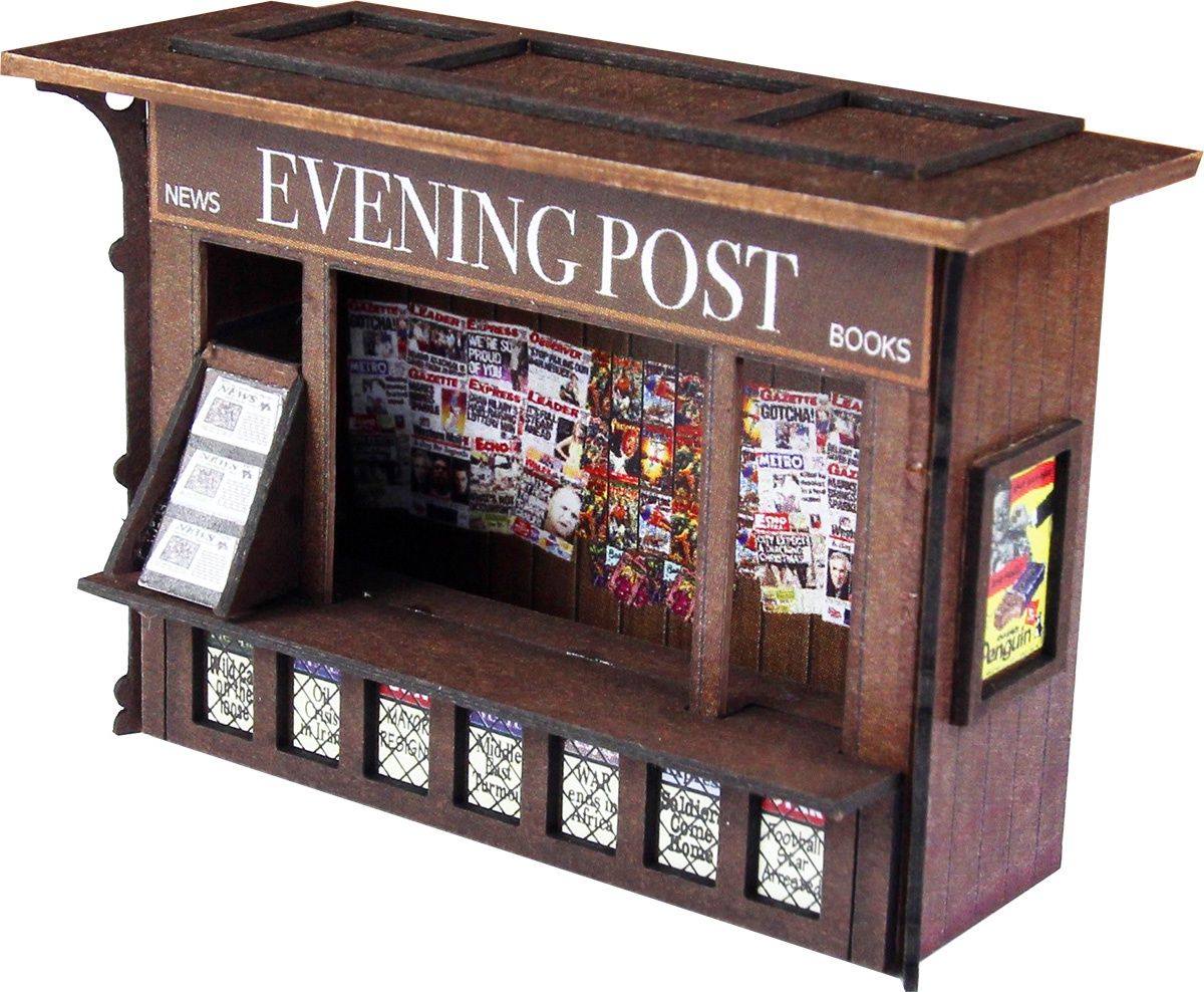 PO517 PLATFORM KIOSK OO GAUGE