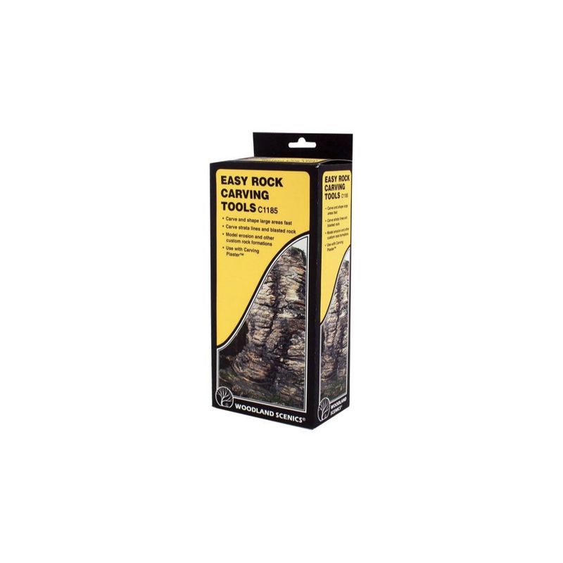 C1185 Woodland Scenics Easy rock carving tools
