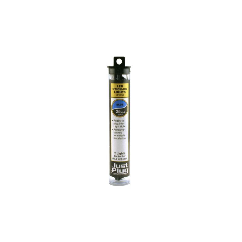 JP5738 Woodland Scenics Just Plug Blue Stick on LED
