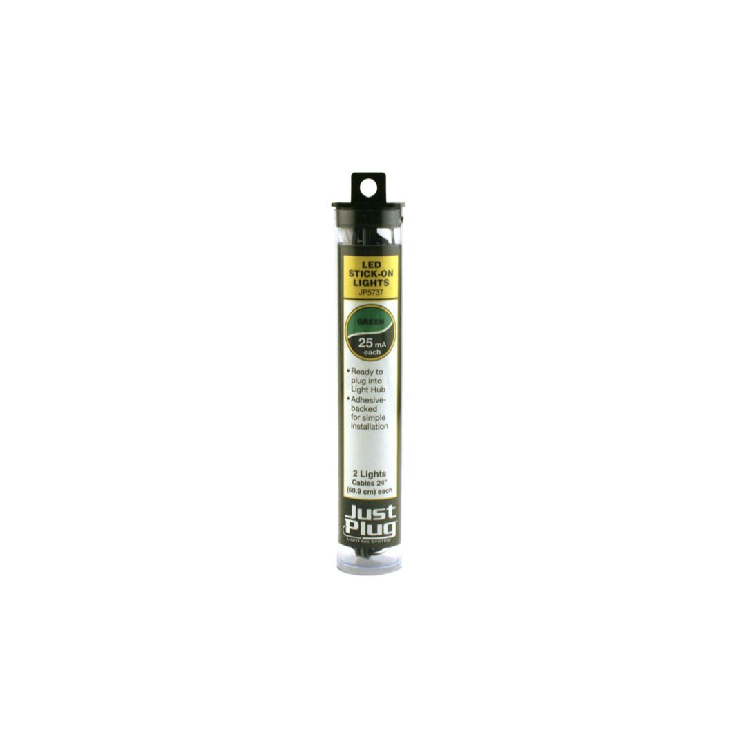 JP5737 Woodland Scenics Just Plug Green Stick On LED