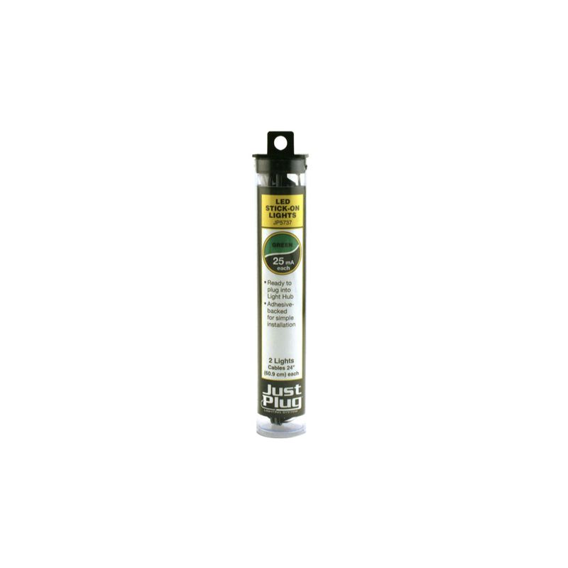 JP5737 Woodland Scenics Just Plug Green Stick On LED