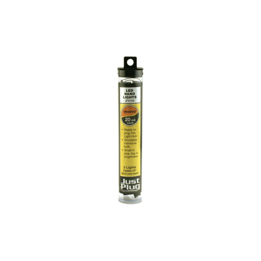 JP5749  Woodland Scenics Just Plug Orange Nano LED