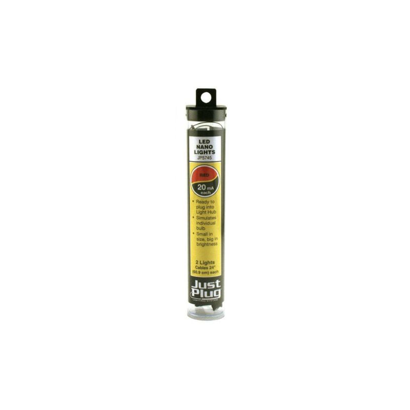 JP5745  Woodland Scenics Just Plug Red Nano LED