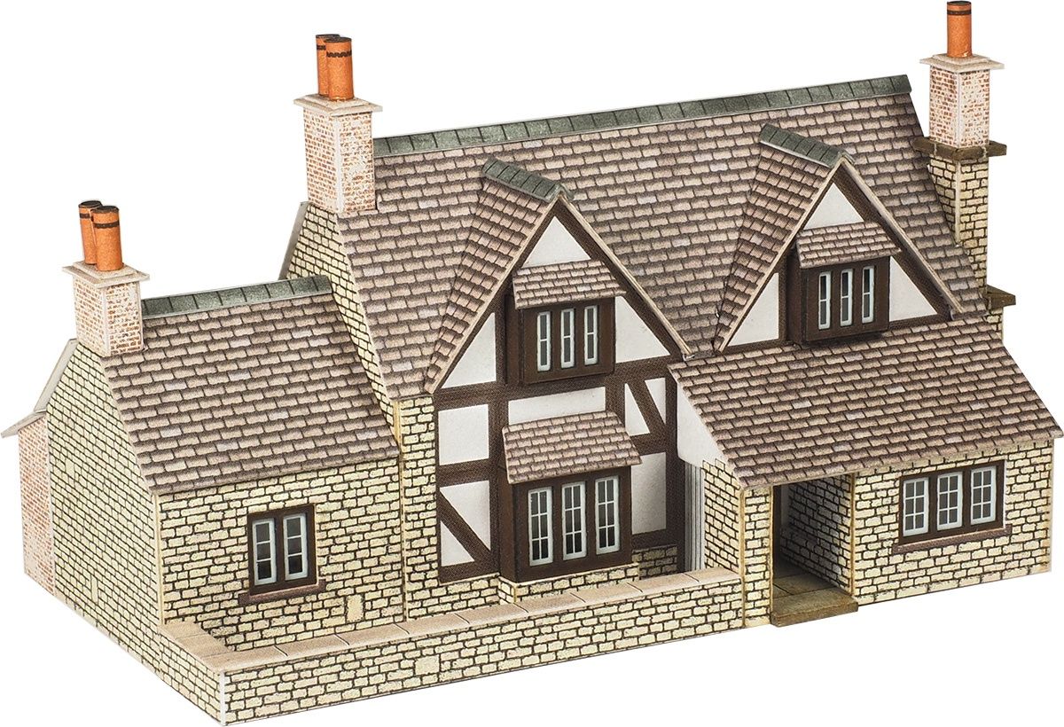 PN167 TOWN END COTTAGE N GAUGE