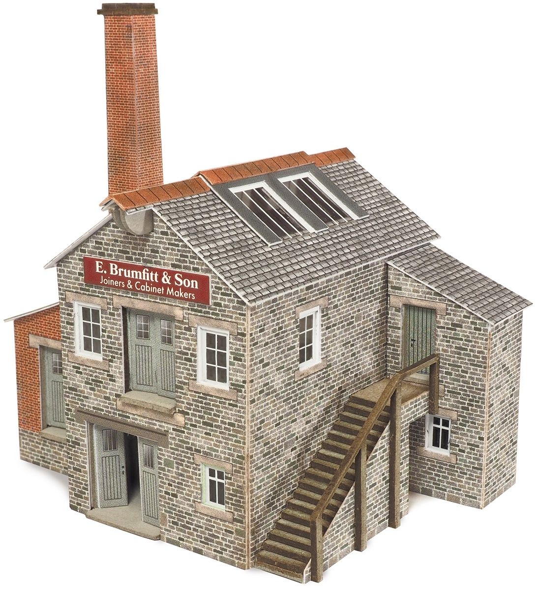 PN186 RAMSHACKLE WORKSHOP N GAUGE