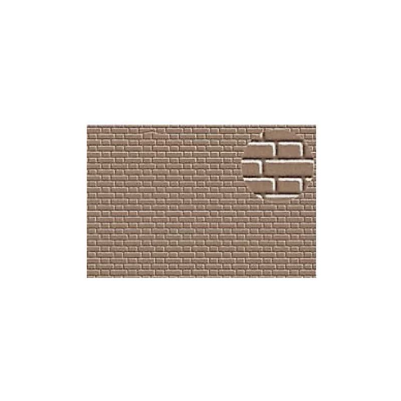 0409 Slaters Plastikard 4mm Flemmish Brick Grey