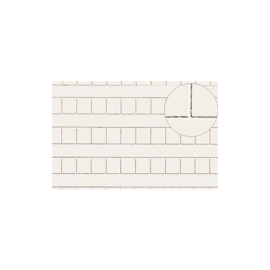 0427 Slaters Plastikard 4mm Slating Grey