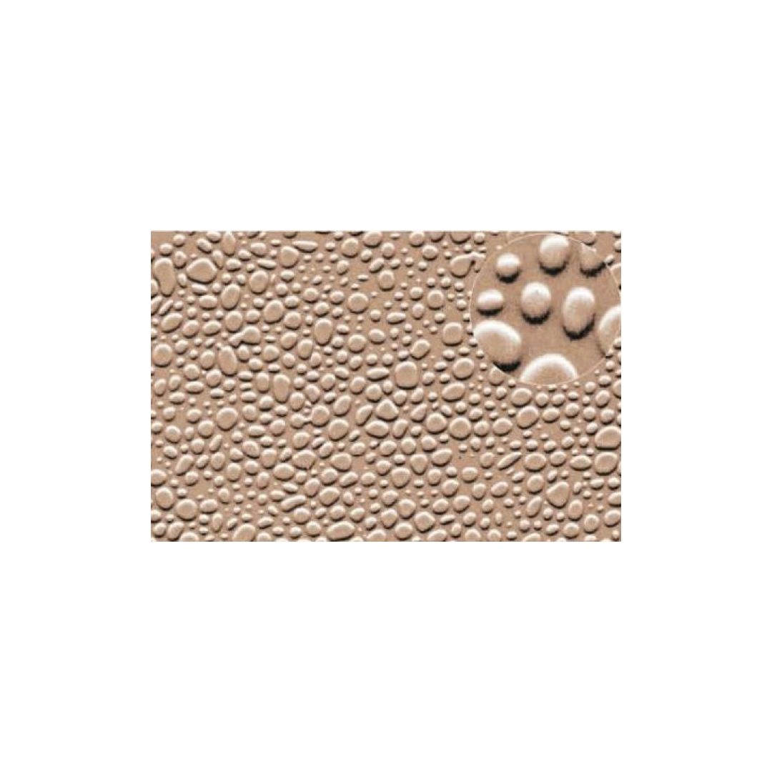 0423 Slaters Plastikard Flint / Random Pebble Walling