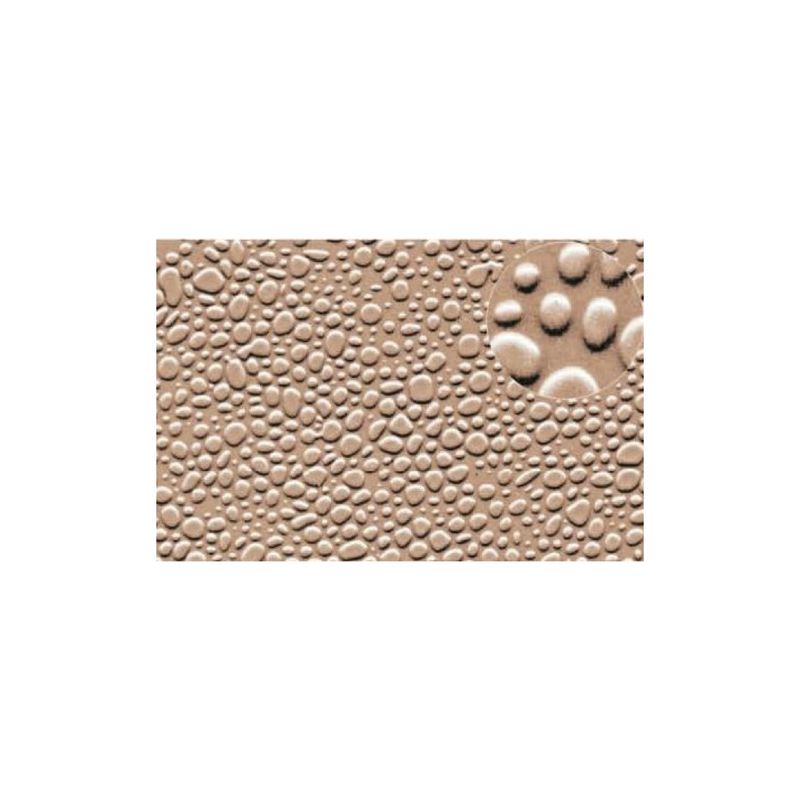 0423 Slaters Plastikard Flint / Random Pebble Walling