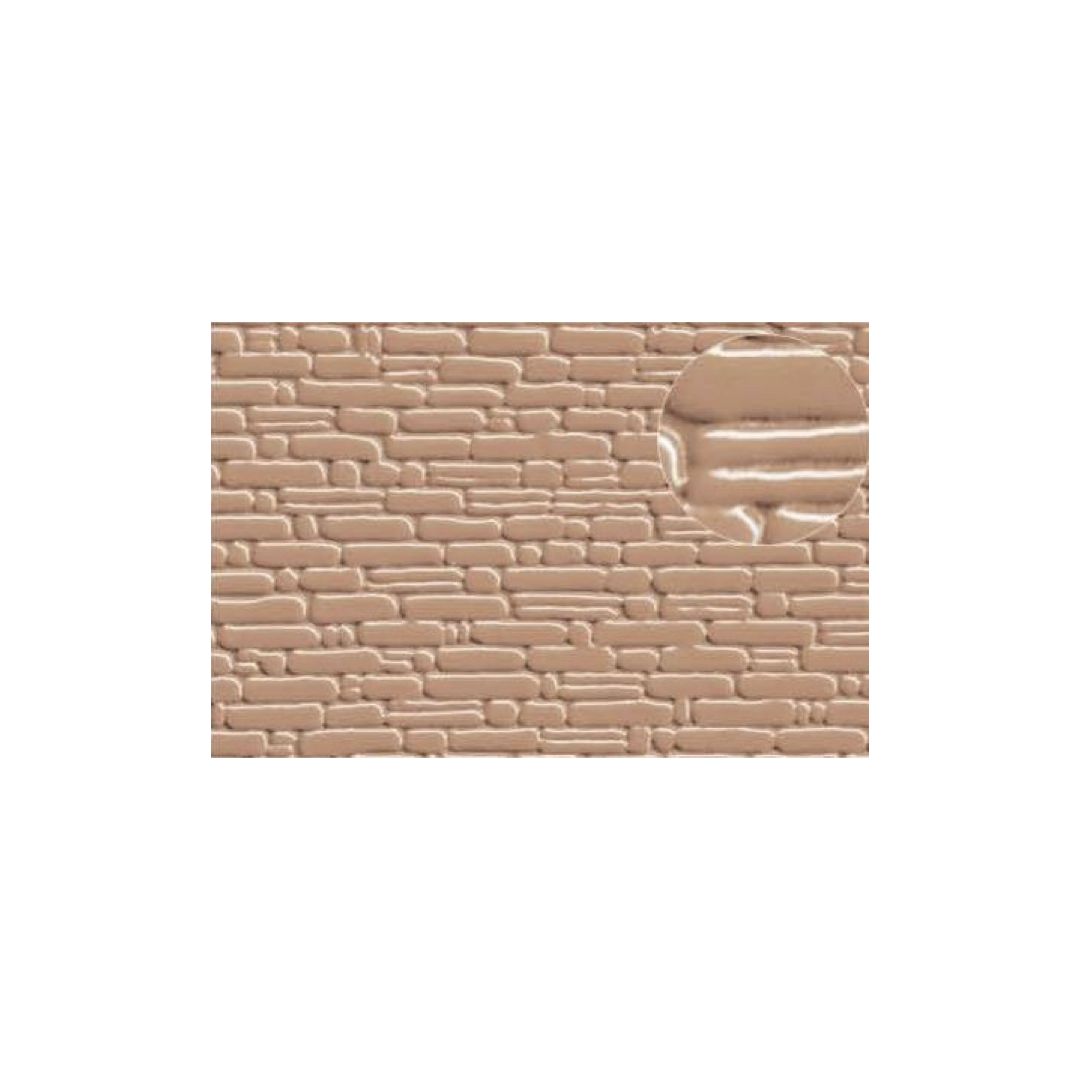 0419 Slaters Plastikard Stone Course Medium Grey