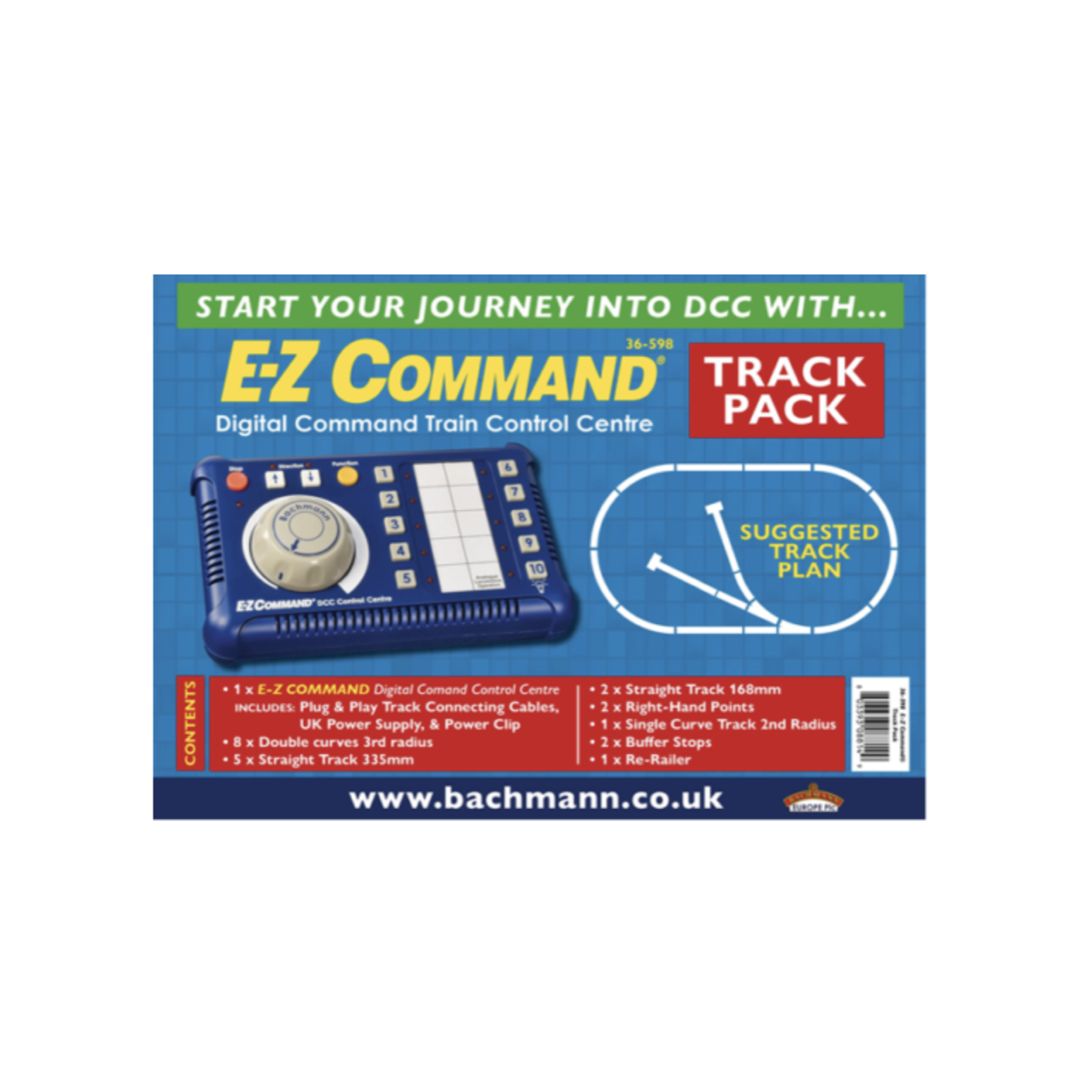 36-598 Bachmann EZ Command Track Pack