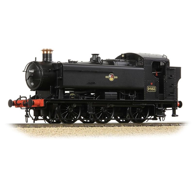 35-027A Bachmann OO Gauge GWR 94XX Pannier Tank 9463 BR Black (Late Crest)