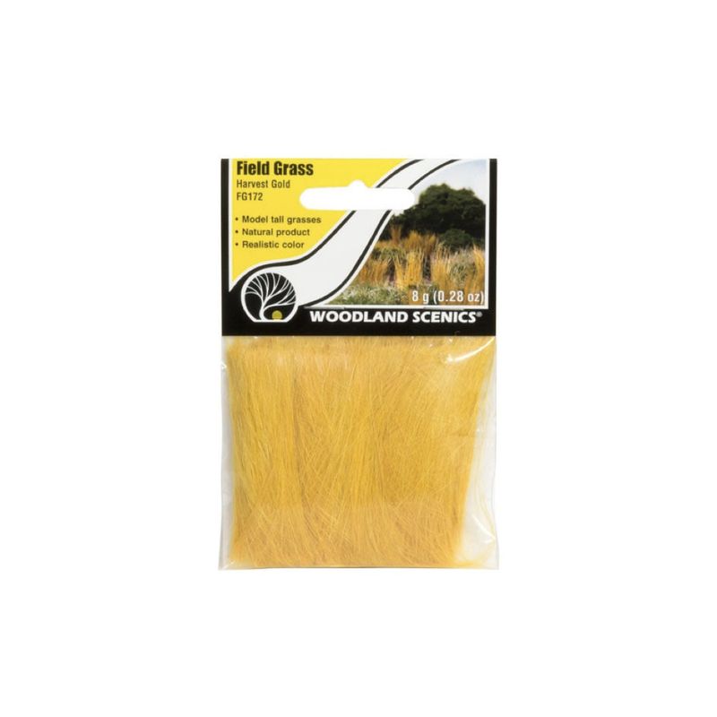 FG172 Woodland Scenics Field Grass Harvest Gold