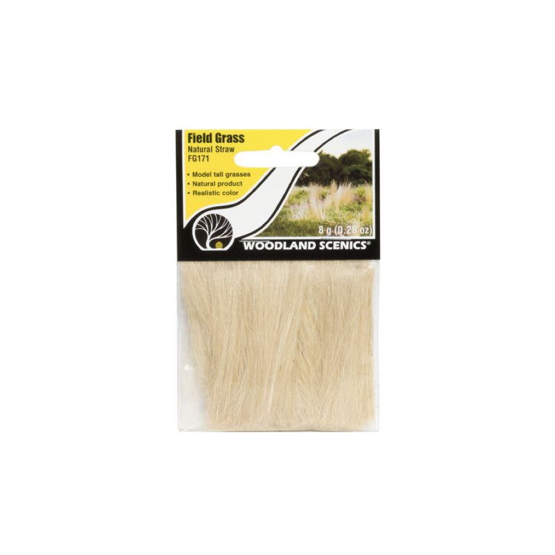 FG171 Woodland Scenics Field Grass Natural Straw
