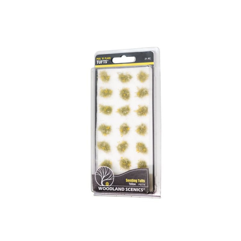 FS774 Woodland Scenics Seeding Tufts Yellow