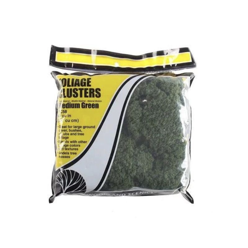 FC58 Woodland Scenics Foliage Clusters Medium Green