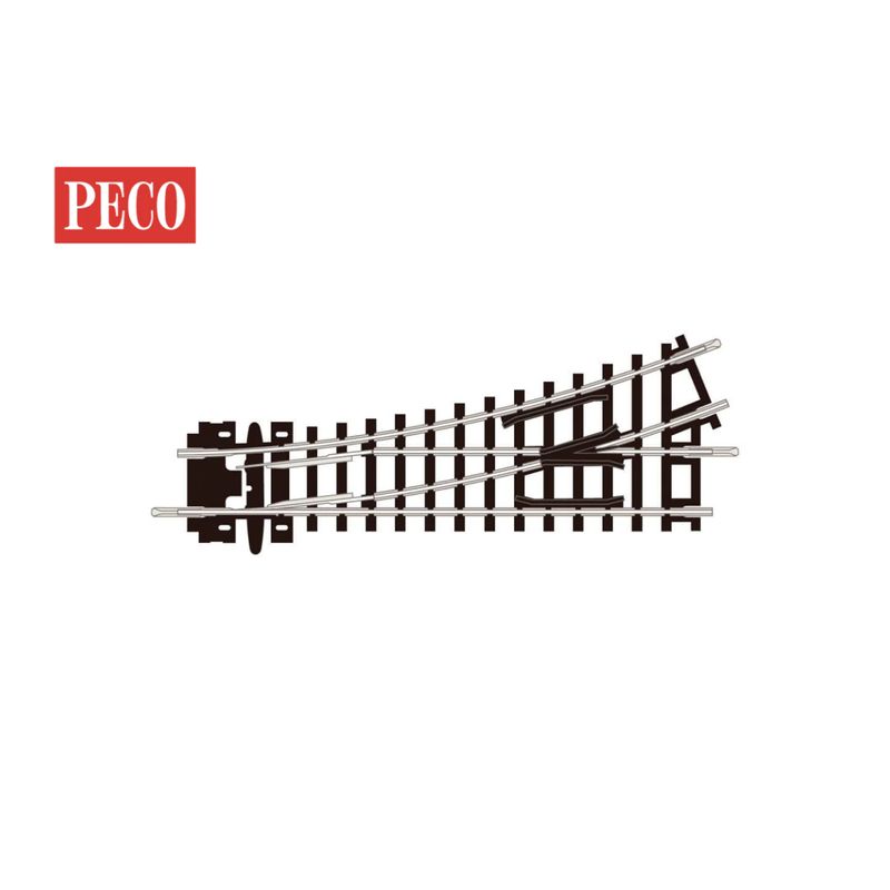 ST6 Peco N Gauge 1st Radius Left Hand Point