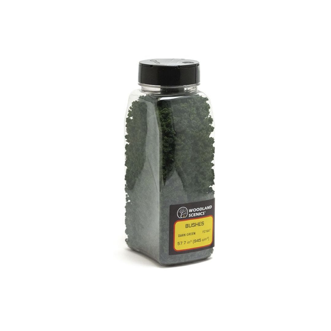 FC1647 Woodland Scenics Dark Green Bushes Shaker