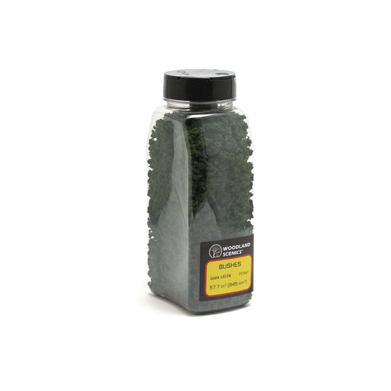 FC1647 Woodland Scenics Dark Green Bushes Shaker