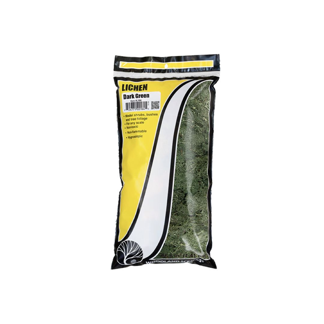 L164 Woodland Scenics Lichen Dark Green