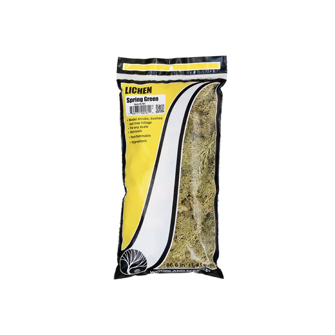 L161 Woodland Scenics Lichen Spring Green